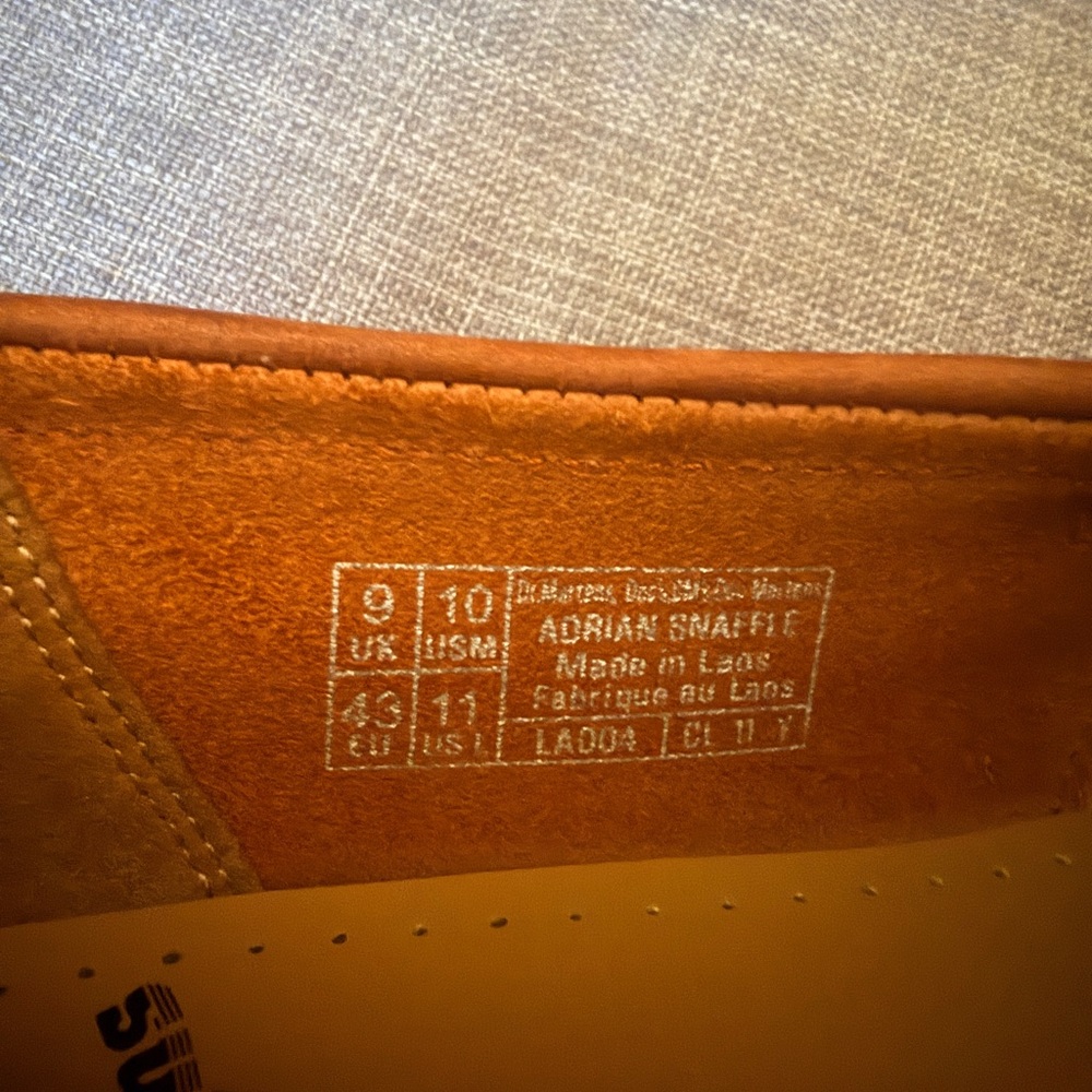 Dr. Martens Adrian Suede Loafers with Fringe - Picture 5 of 5